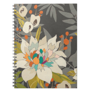 Caderno Espiral Flores Tropicais