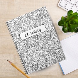 Caderno Espiral Floresça Onde Você Está Plantado: Personalizado Pr