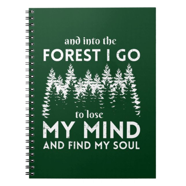 Caderno Espiral Floresta (Frente)