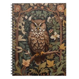 Caderno Espiral Floresta de Coroa Excelente Maiestosa