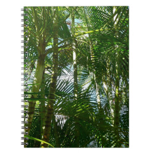 Caderno Espiral Floresta de Palmeiras Natureza Tropical