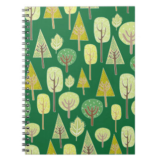 Caderno Espiral Floresta de Verão: Design inspirado na natureza