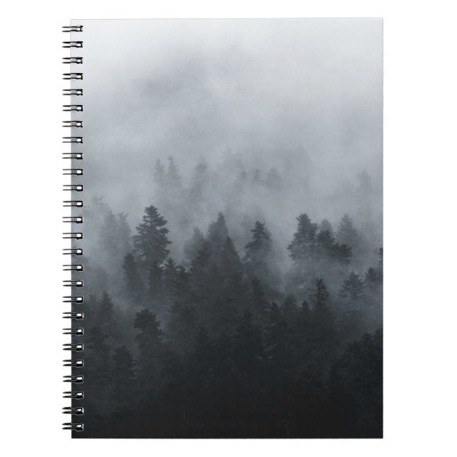 CADERNO ESPIRAL FLORESTA MISTY (Frente)