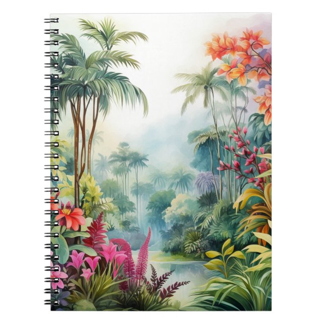 Caderno Espiral Floresta Tropical (Frente)