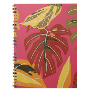 Caderno Espiral Floresta tropical. patente de ilustração da natu