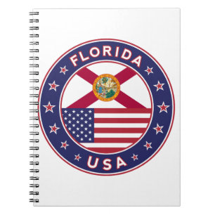 Caderno Espiral Flórida