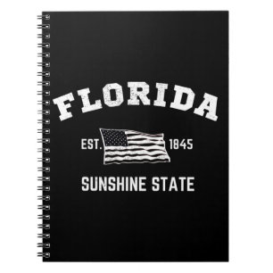 Caderno Espiral Florida Est, 1845 Sunshine State