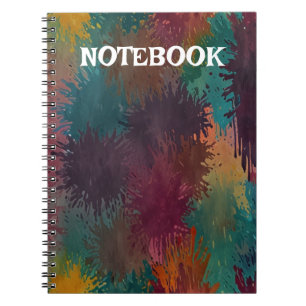 Caderno Espiral Florido Encantador