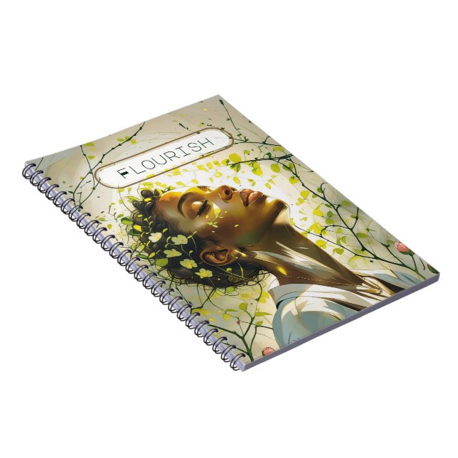 Caderno Espiral Flourish Notebook (Lado Direito)