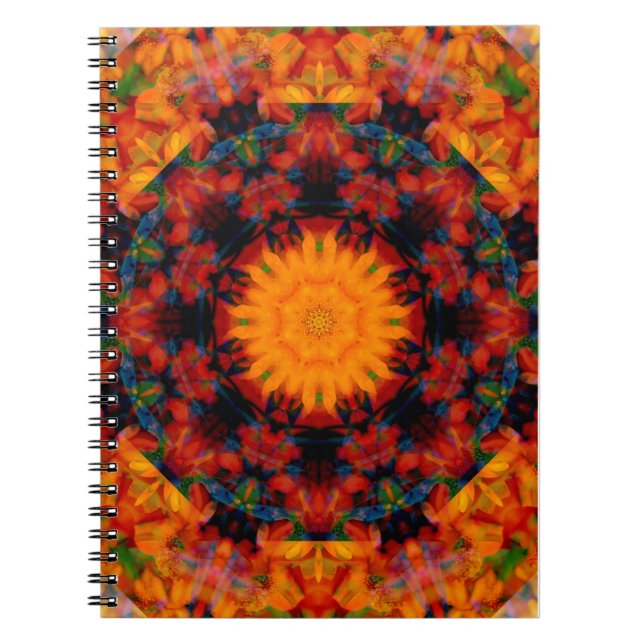 Caderno Espiral flower (Frente)