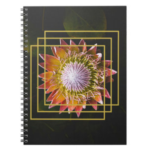 Caderno Espiral Flower Lover   Flor quadrado