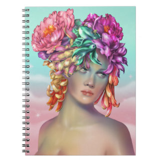 Caderno Espiral FlowerGirl Notebook