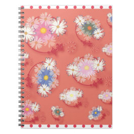 Caderno Espiral Flowergirl notitieboek