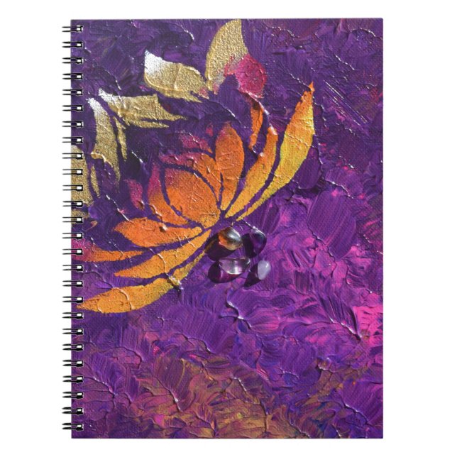 Caderno Espiral Fluff de Lotus (Frente)