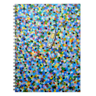Caderno Espiral Flutuando através dos Sonhos Pintura de Alfred Fox