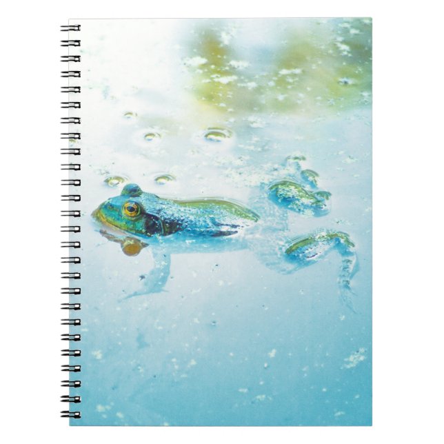 Caderno Espiral Flutuante (Frente)