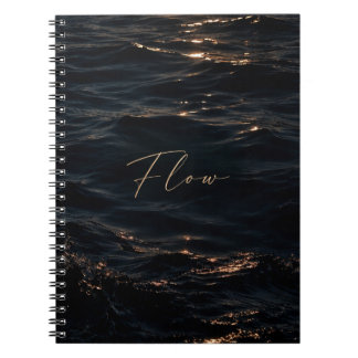 Caderno Espiral Fluxo - Águas Profundas