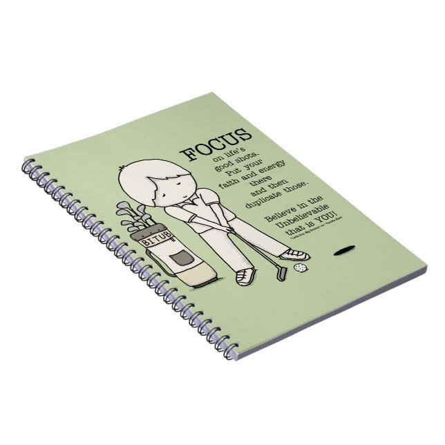 Caderno Espiral Foco no Bem (Lado Direito)