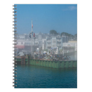 Caderno Espiral Foggy Bike Dock