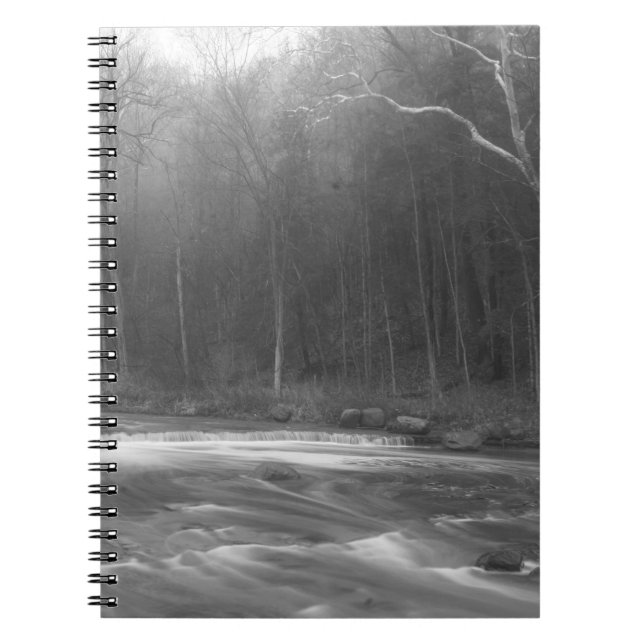 Caderno Espiral Foggy Day in the Gorge (Frente)