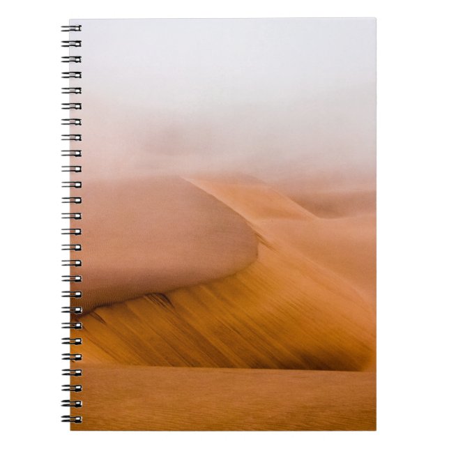 Caderno Espiral Foggy Namib Desert (Frente)