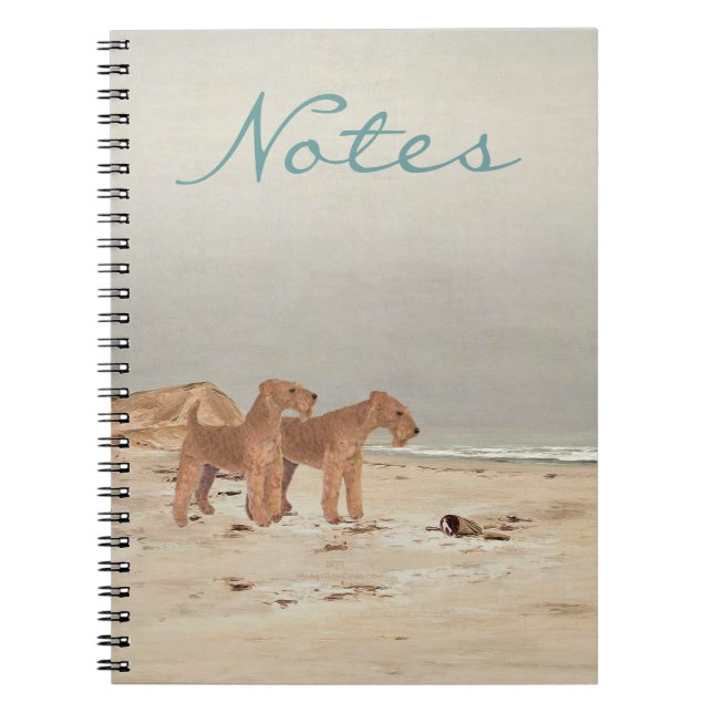 Caderno Espiral Foggy Seashore (Frente)