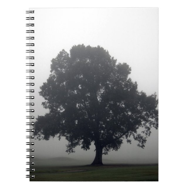 Caderno Espiral Foggy Tree (Frente)
