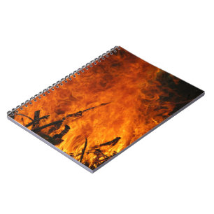 Caderno Espiral Fogo em Fúria