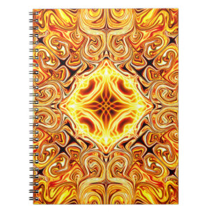 Caderno Espiral Fogo Solar