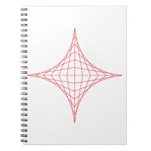 Caderno Espiral Fogo (vermelho)