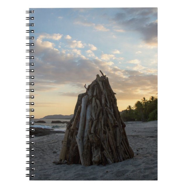 Caderno Espiral Fogueira em Montezuma (Frente)