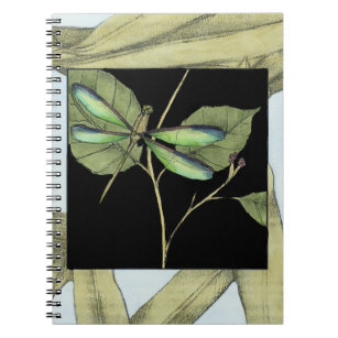 Caderno Espiral Folgas com Interesse de Dragonfly por Jennifer Gol