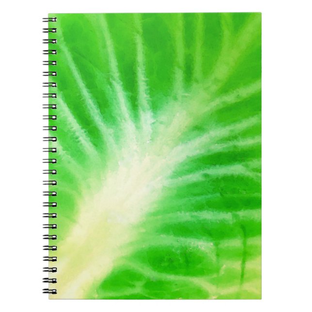 Caderno Espiral Folha de Couve (Frente)