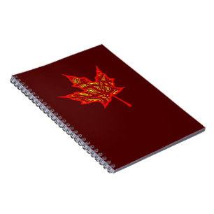 Caderno Espiral Folha de Fogo
