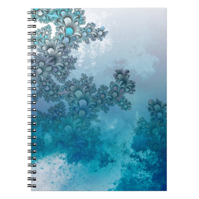 Caderno Espiral Folha de fundo modelo (Frente)