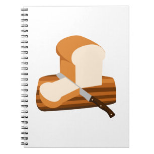 Caderno Espiral Folha de pão