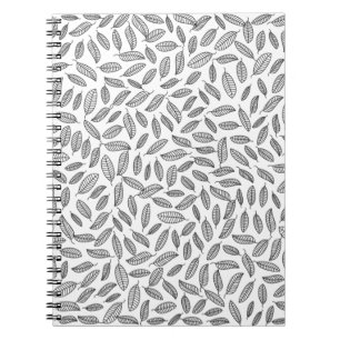 Caderno Espiral Folha de papel de parede de fundo folha