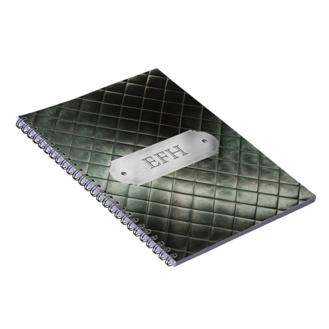 Caderno Espiral Folha metálica (Lado Direito)