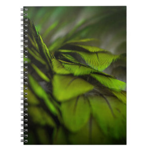 Caderno Espiral Folha verde