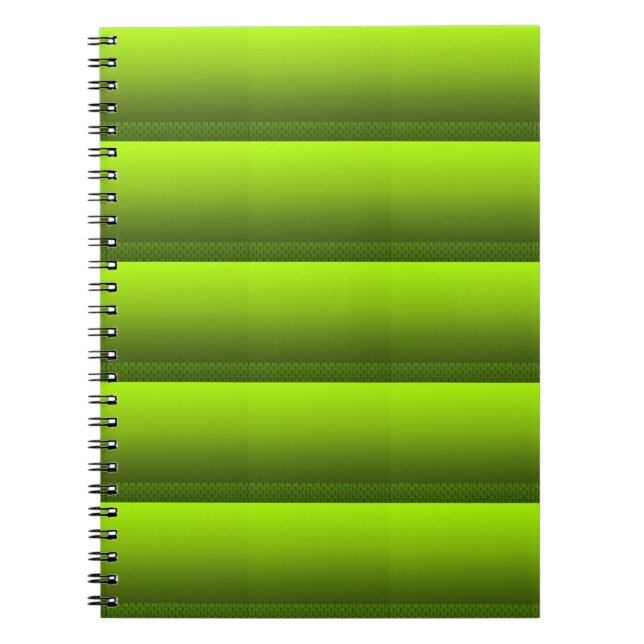 Caderno Espiral Folhagem Verde (Frente)