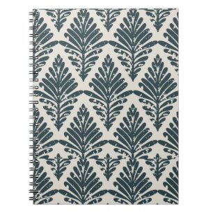 Caderno Espiral Folhas Boho