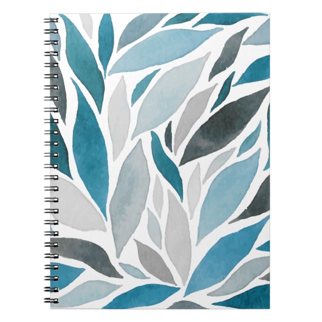 Caderno Espiral folhas de árvore (Frente)