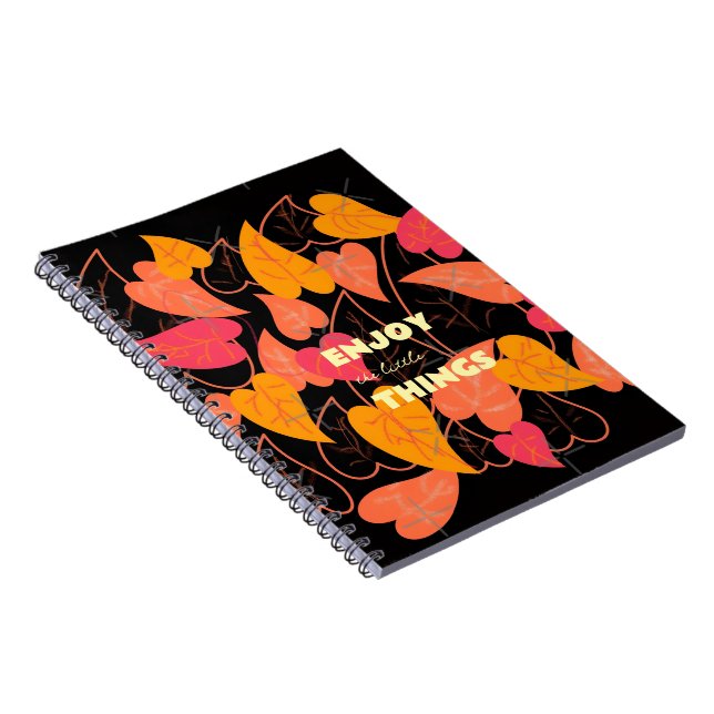 Caderno Espiral Folhas de cor (Lado Direito)