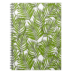 Caderno Espiral Folhas de palma