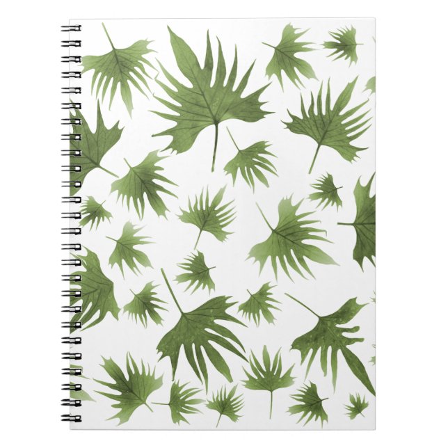 Caderno Espiral Folhas de Vinha das Canárias (Frente)