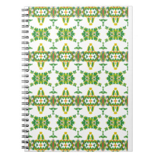 Caderno Espiral Folhas e Nuvens