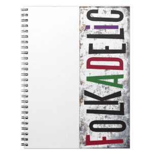 Caderno Espiral Folkadelic