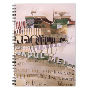 Caderno Espiral Fora da estação