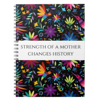 Caderno Espiral "Força de uma Mãe" - Diário/Caderno