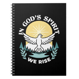 Caderno Espiral Força Espiritual em Deus - Assustador do Cristão